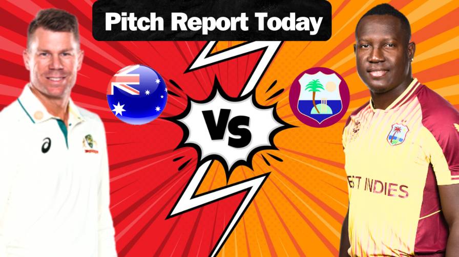 AUS Vs WI 2nd T20 Pitch Report Hindi