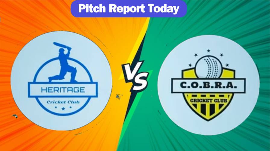 HRT Vs COB Pitch Report Hindi