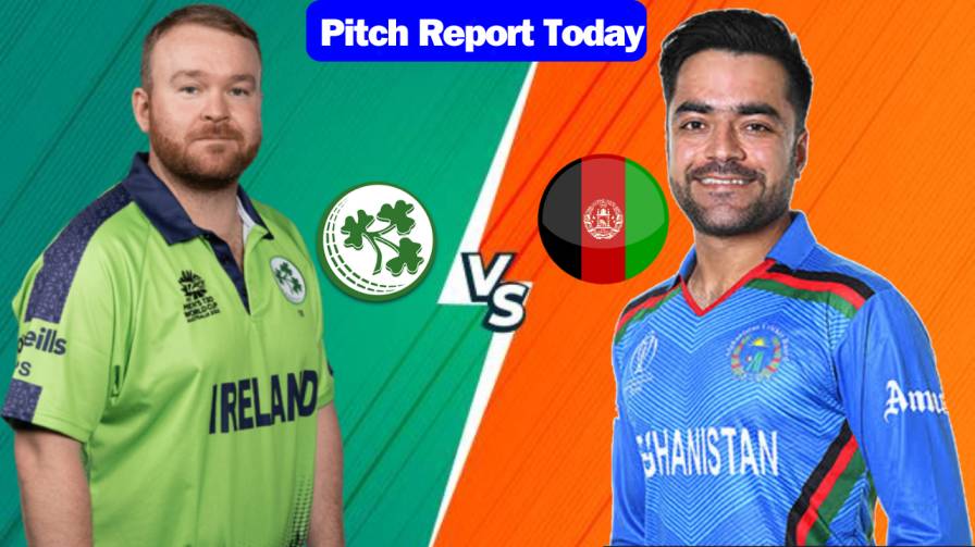AFG Vs IRE Pitch Report Hindi
